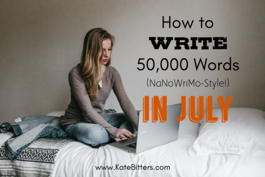 Write 50,000 words in a month