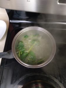 Boiling marsh marigolds