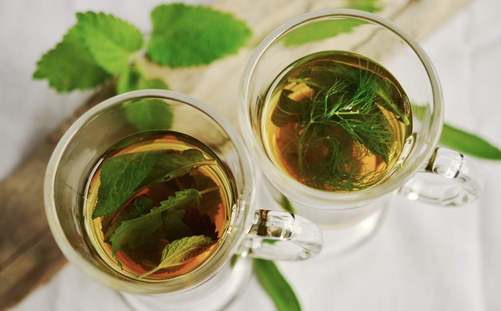 peppermint herbal tea