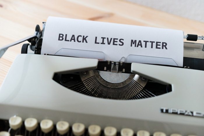 BLM Typewriter